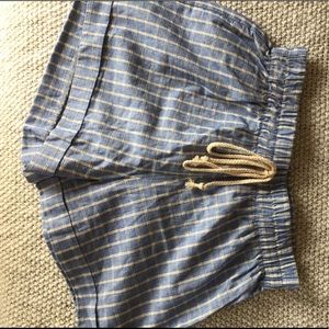 Madewell linen shorts!